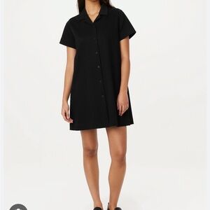 Frank & Oak Black Mini Dress